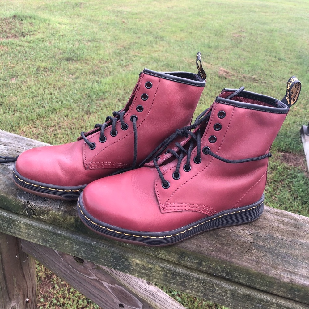Dr martens size 7 red
